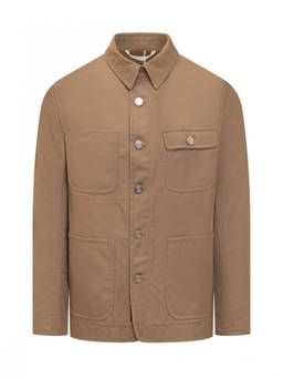 Seafarer - Brown Solid Shirt Collar Jacket