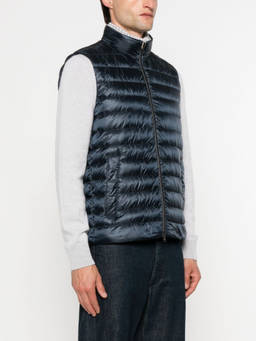 Herno - Blue Nylon Vest