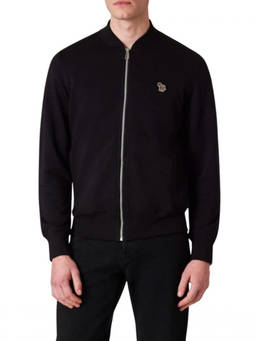 Ps By Paul Smith - Black Logo Bomber Jacket