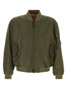 Balenciaga - Green Solid Bomber Jacket
