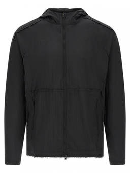Y-3 - Black Textured Hood Jacket