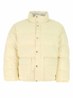 Jil Sander - Off White Regular Fit Genuine Leather Jacket