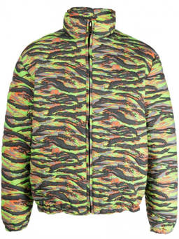 ERL - Multi-Color Printed Quilted Down Jacket