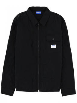 Hugo - Black Solid Shirt Collar Jacket