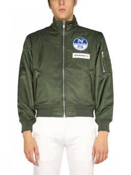 Department 5 - Green Mock Collar Jackets