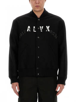 1017 Alyx 9Sm - Black Mandarin Collar Jackets