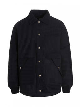 Khrisjoy - Dark Blue Quilted Jackets