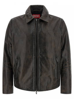 Diesel - Brown Shirt Collar Jackets