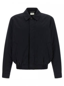 Saint Laurent - Black Shirt Collar Jackets