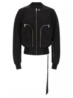 Rick Owens - Black Solid Bomber Jackets