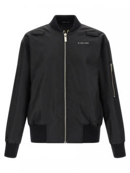 44 Label Group - Black Logo Bomber Jackets