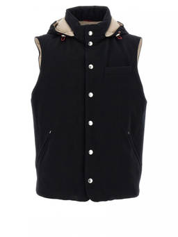 Brunello Cucinelli - Black Wool Vest
