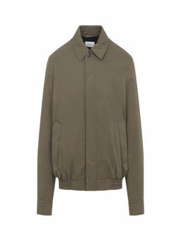 Saint Laurent - Taupe Shirt Collar Jacket