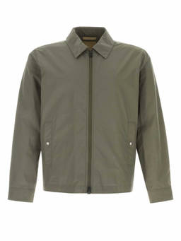 Woolrich - Green Solid Shirt Jacket
