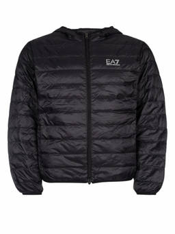 EA7 Emporio Armani - Black Print Logo Jacket