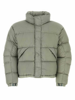 Ten C - Grey Nylon Aspen Down Jacket