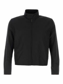 Gucci - Black Mock Collar Jackets