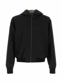 Gucci - Black Logo Hood Jackets