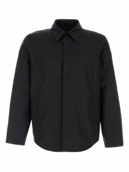 Gucci - Black Logo Faille Jackets