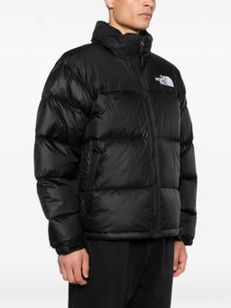 The North Face - Black Retro Puffer Jacket