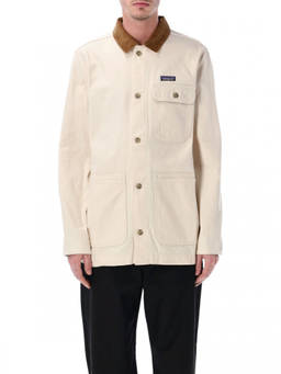 Patagonia - Light Beige Logo Jacket
