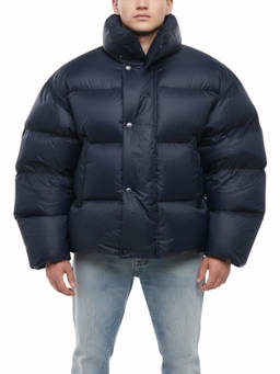 Dsquared2 - Blue Quilted Oversized Jacket