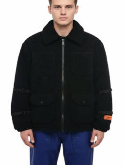 Heron Preston - Black Fleece Textured Jacket