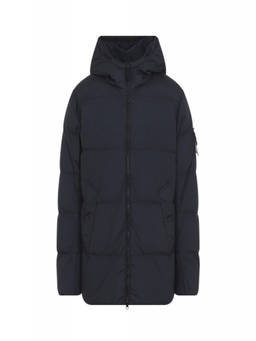 Stone Island - Navy Blue Hood Jacket