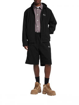 Balenciaga - Black Zip Up Hood Jacket