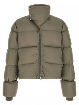 Rick Owens - Green Quilted Down Jacket