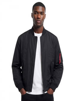 Hugo - Black Band Collar Jacket
