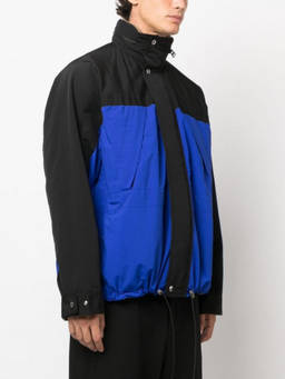 Sacai - Blue Reversible Blouson Jacket