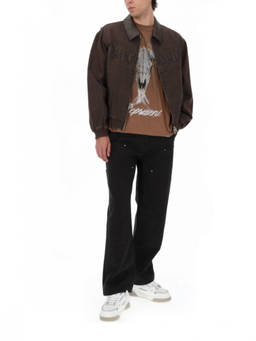 REPRESENT - Brown Logo Shirt Collar Jacket