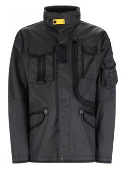 Parajumpers - Black Solid Mandarin Collar Jacket