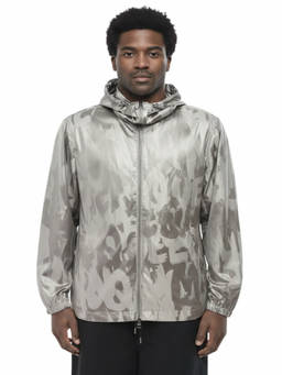 Alexander McQueen - Grey Printed Regular Jacket