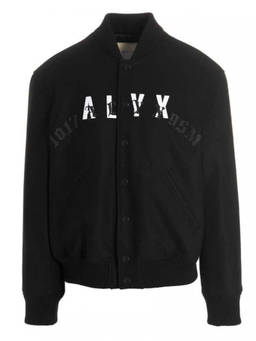 Alyx - Black Graphic Logo Jacket