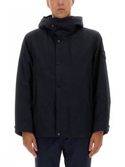 Stone Island - Dark Blue Solid Hood Jacket