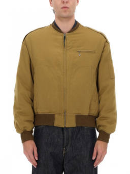 Visvim - Brown Solid Mock Collar Jacket