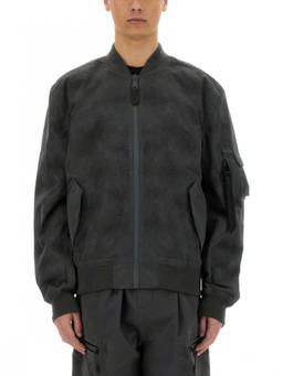ALPHA INDUSTRIES - Grey Perforated None Jacket