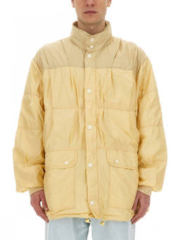 Our Legacy - Light Yellow Solid Mock Collar Jacket