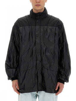 Our Legacy - Black Solid Mock Collar Jacket