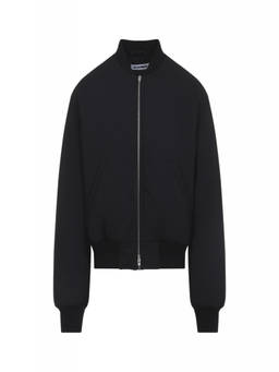 Jil Sander - Black Regular Bomber Jacket