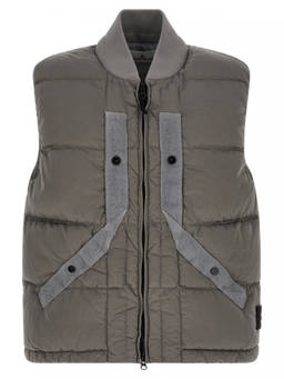 Stone Island - Grey Sleeveless Jacket