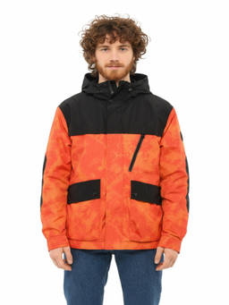 Woolrich - Orange Tie-Dye Hood Jacket