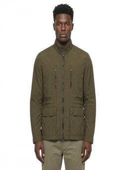 Woolrich - Olive Mock Collar Jacket