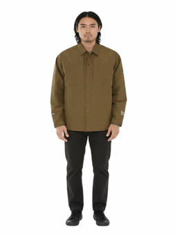 Woolrich - Green Shirt Collar Jacket