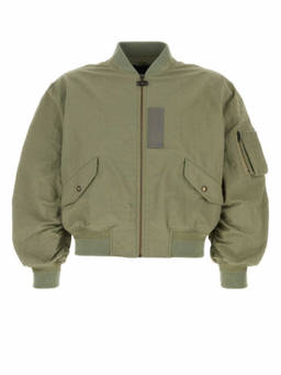 Givenchy - Green Nylon Bomber Jacket