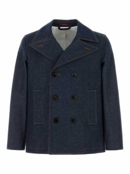 Gucci - Denim Double-Breasted Blazer
