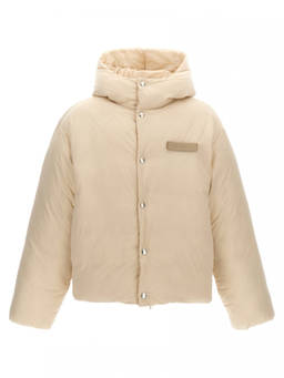 JACQUEMUS - White La Doudoune Puffer Jacket