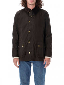 Barbour - Dark Brown Embroidered Logo Jacket